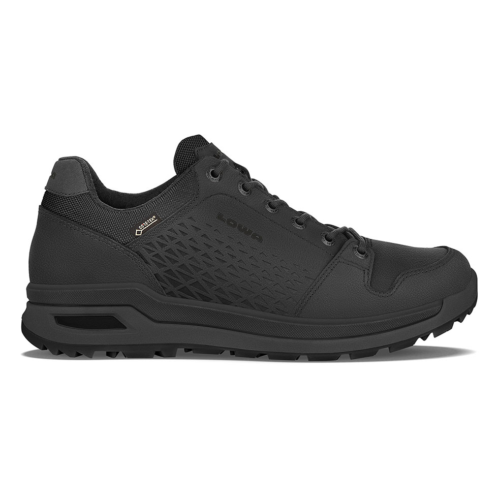 Scarpe Sportive Uomo Lowa Locarno GTX Lo Nere URFTIH-985